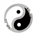 Chaveiro Mosquetão duplo Nite Ize Mdeallion YinYang